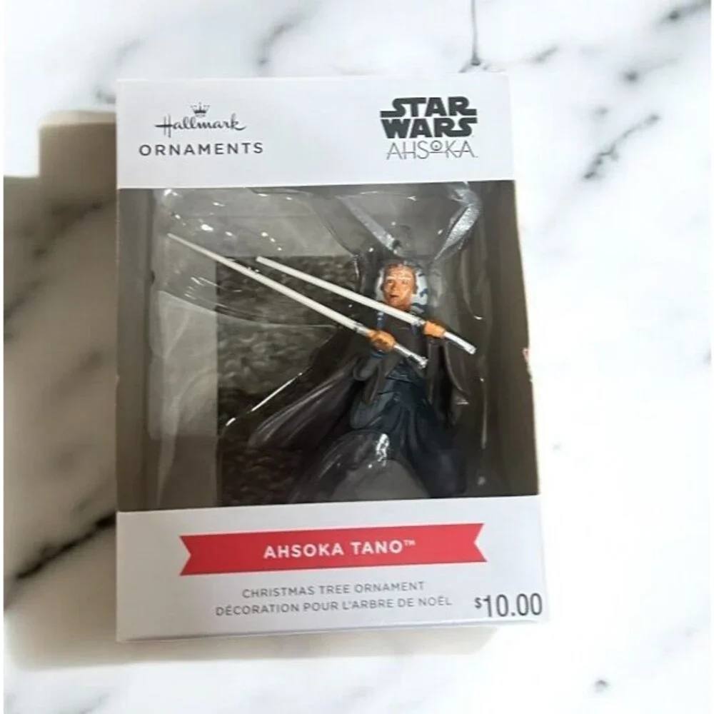 Hallmark Star Wars: The Mandalorian & Ahsoka Tano‎ Christmas Ornament Set